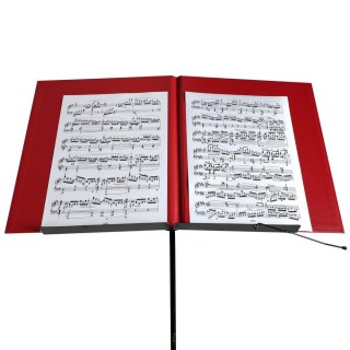 Okładka na nuty - O.Music Case - Premium - 340 x 285 mm - 10 sztuk - bordowy