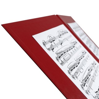Okładka na nuty - O.Music Case - Premium - 340 x 285 mm - 10 sztuk - bordowy