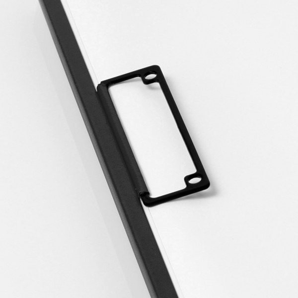 Uchwyt do segregatora dla systemu METALBIND - O.FILE CONNECTOR - czarny - 10 sztuk