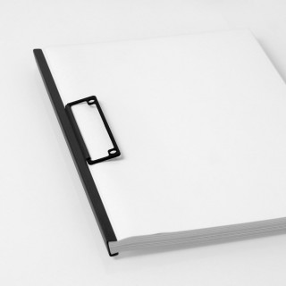 Uchwyt do segregatora dla systemu METALBIND - O.FILE CONNECTOR - czarny - 10 sztuk