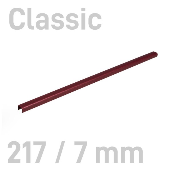 Kanał oklejany Kanał oklejany - O.CHANNEL Classic - 217 mm (A4+ poziomo, A5+ pionowo) - 10 sztuk - 7 mm - bordowy