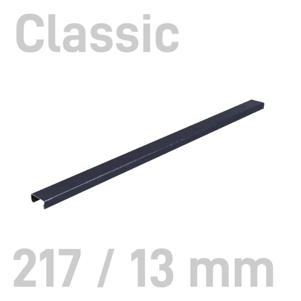 Kanał oklejany Kanał oklejany - O.CHANNEL Classic - 217 mm (A4+ poziomo, A5+ pionowo) - 10 sztuk - 13 mm - czarny