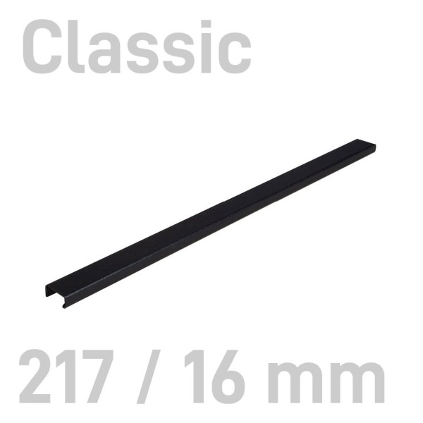 Kanał oklejany Kanał oklejany - O.CHANNEL Classic - 217 mm (A4+ poziomo, A5+ pionowo) - 10 sztuk - 16 mm - czarny