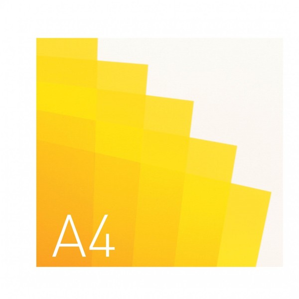 Okładka Okładka miękka - O.CLEAR STANDARD - 297 x 210 mm (A4) - 100 arkuszy - przezroczysty żółty