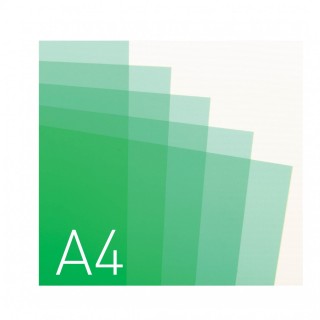 Okładka miękka - O.CLEAR STANDARD - 297 x 210 mm (A4) - 100 arkuszy - przezroczysty