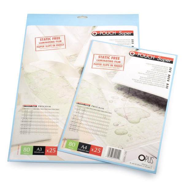Folia do laminowania Folia laminacyjna - O.POUCH Super - 100 µm - 111 x 154 mm (A6) - 100 sztuk