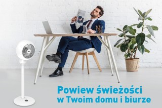 Wentylator i cyrkulator biurkowo-podłogowy - IDEAL FAN 1