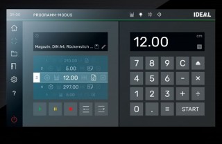 Gilotyna elektryczno-hydrauliczna - IDEAL THE 56