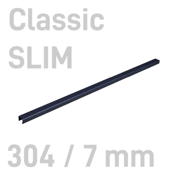 Kanał oklejany Kanał oklejany - O.CHANNEL Classic SLIM - 304 mm (A3+ poziomo, A4+ pionowo) - 10 sztuk - 7 mm - czarny