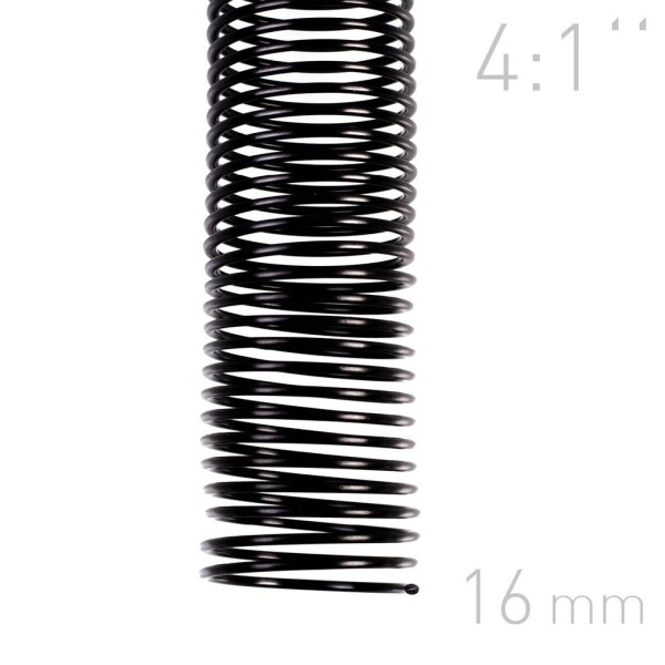 Grzebiet spiralny Grzbiety spiralne - O.COIL - A4 - czarny - 16 mm - 100 sztuk