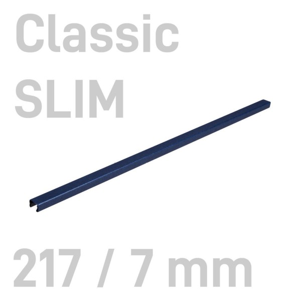Kanał oklejany Kanał oklejany - O.CHANNEL Classic SLIM - 217 mm (A4+ poziomo, A5+ pionowo) - 10 sztuk - 7 mm - niebieski