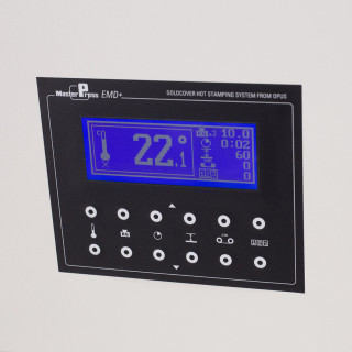 Elektryczne urządzenie złocąco-tłoczące - OPUS Masterpress EMD+