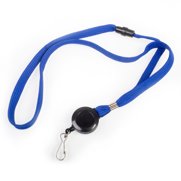 Smycze z rozwijaną linką zakończone karabińczykiem - O.LANYARD REEL 1