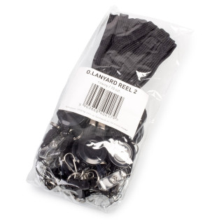 Smycze z rozwijaną linką zakończone pętelką - O.LANYARD REEL 2