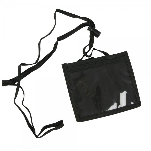 Identyfikator miękki z taśmą - O.BADGE HOLDER - 122 x 110 mm - 10 sztuk