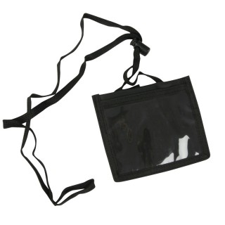 Identyfikator miękki z taśmą - O.BADGE HOLDER - 122 x 110 mm - 10 sztuk