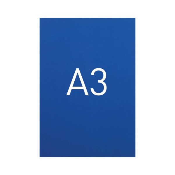 Okładka z połyskiem Miękka okładka - O.EXCLUSIVE 420 x 297 mm (A3) - 100 arkuszy - niebieski