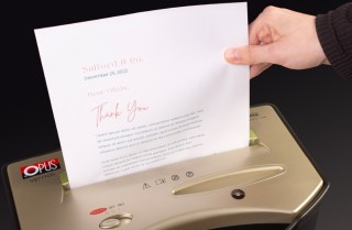 Niszczarka - OPUS VS 711 CD / 4 x 40 mm