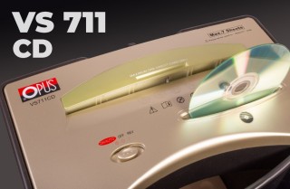 Niszczarka - OPUS VS 711 CD / 4 x 40 mm