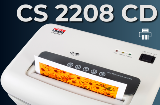 Niszczarka - OPUS CS 2208 CD / 2 x 12 mm