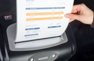 Niszczarka - OPUS TS 2215 CD / 4 x 38 mm