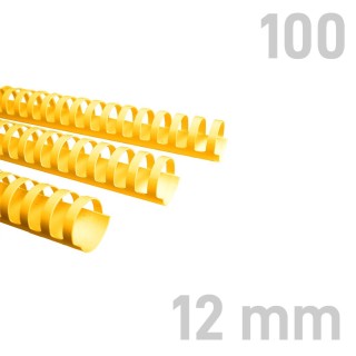 Grzbiety plastikowe - O.COMB Okrągłe - A4