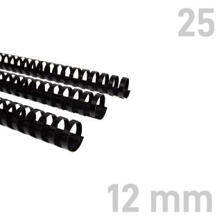 Grzbiety plastikowe - O.COMB Okrągłe - A4