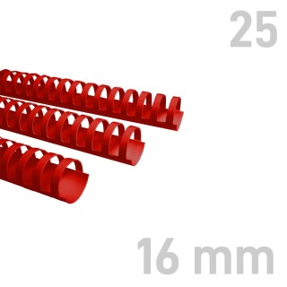 Grzbiety plastikowe - O.COMB Okrągłe - A4