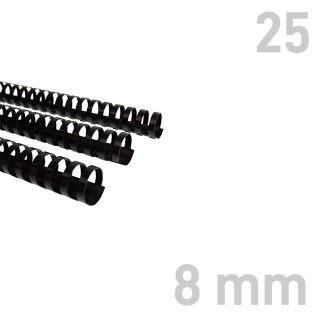 Grzbiety plastikowe - O.COMB Okrągłe - A4