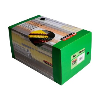 Grzbiety plastikowe - O.COMB Owalne - A4