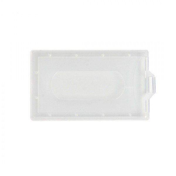 Identyfikator twardy - O.BADGE HOLDER Vertical 90 x 55 mm - 50 sztuk