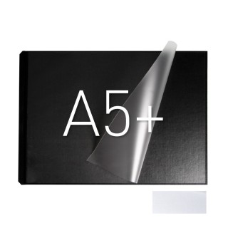 Okładka twarda z kieszenią laminacyjną - O.pouchCOVER Classic Duplex A5+ - 10 par