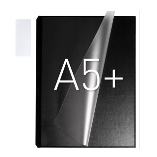 Okładka twarda z kieszenią laminacyjną - O.pouchCOVER Classic Duplex A5+ - 10 par