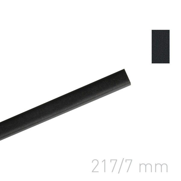 Kanał oklejany Kanał oklejany - O.CHANNEL Modern - 217 mm (A4+ poziomo, A5+ pionowo) - 10 sztuk - czarny - 7 mm